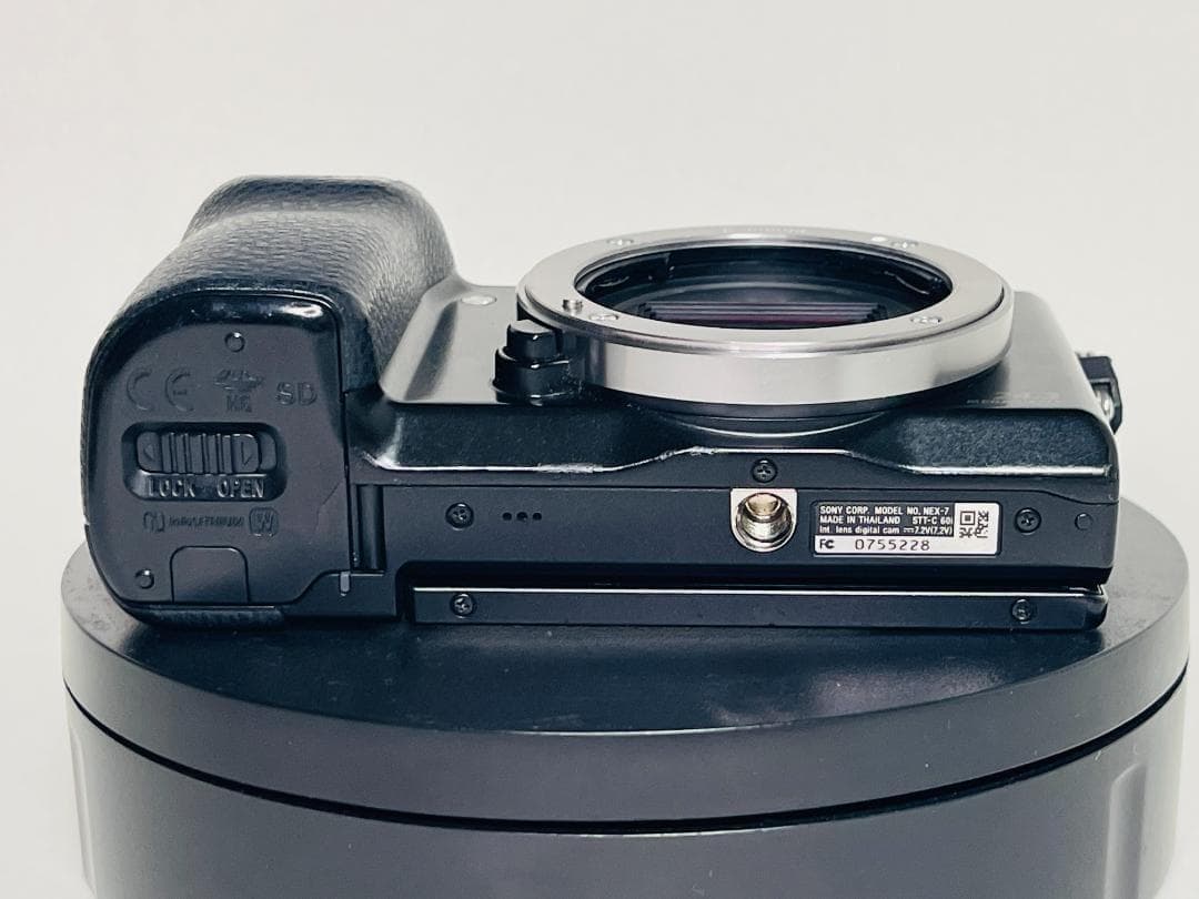 ソニー SONY α NEX-7 ボディ ブラック 完動品 ミラーレス一眼カメラ