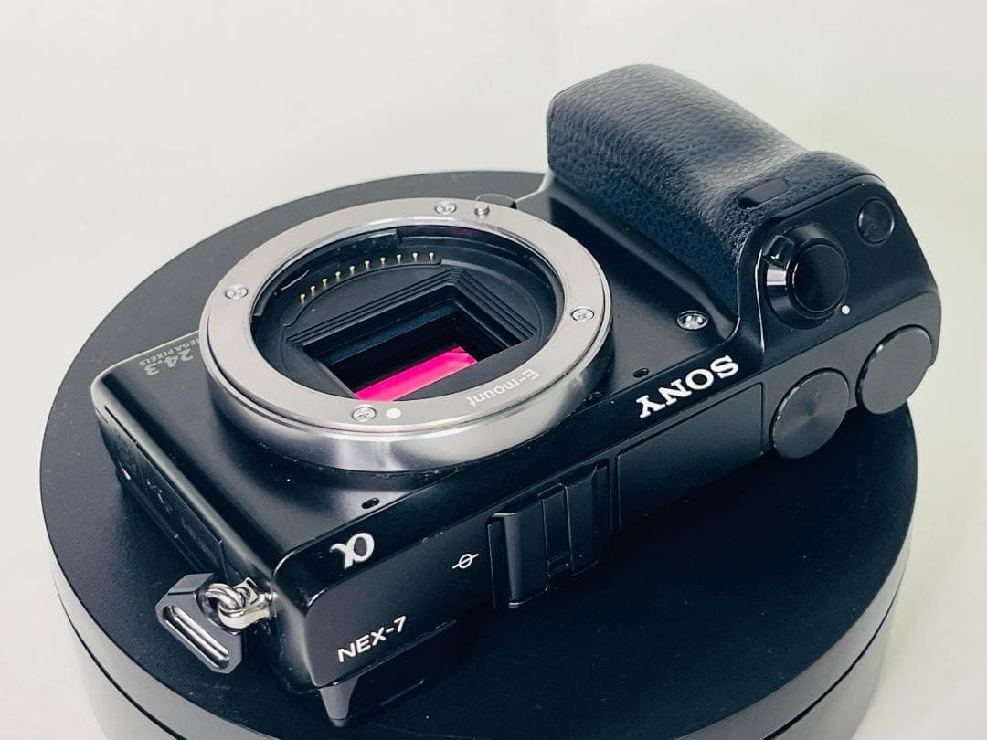 ソニー SONY α NEX-7 ボディ ブラック 完動品 ミラーレス一眼カメラ