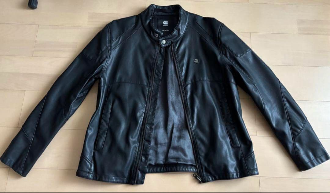 Ｇ-Star Rawシングルライダースジャケット