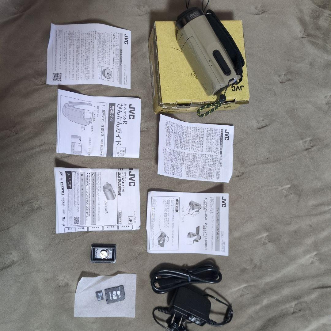 値下げ！　JVC Everio R ビデオカメラ 本体　中古美品