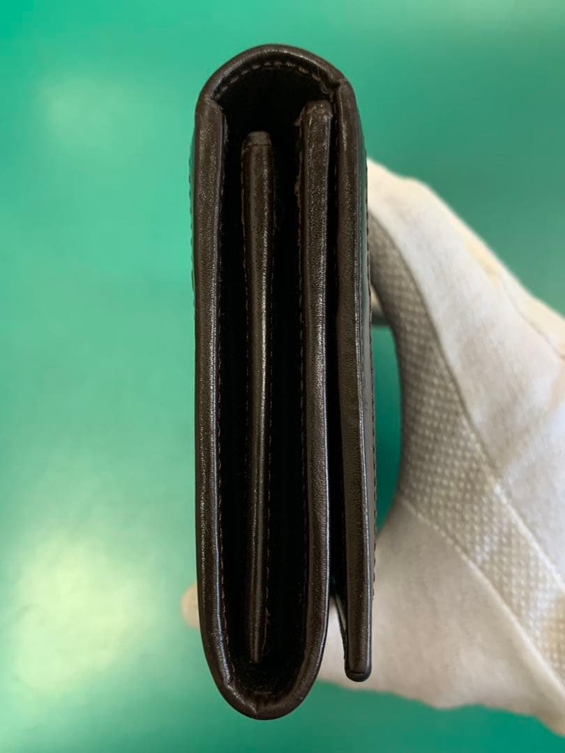 美品 正規品 FENDI フェンディ ズッカ柄 長財布 財布 FFロゴ ブラウン