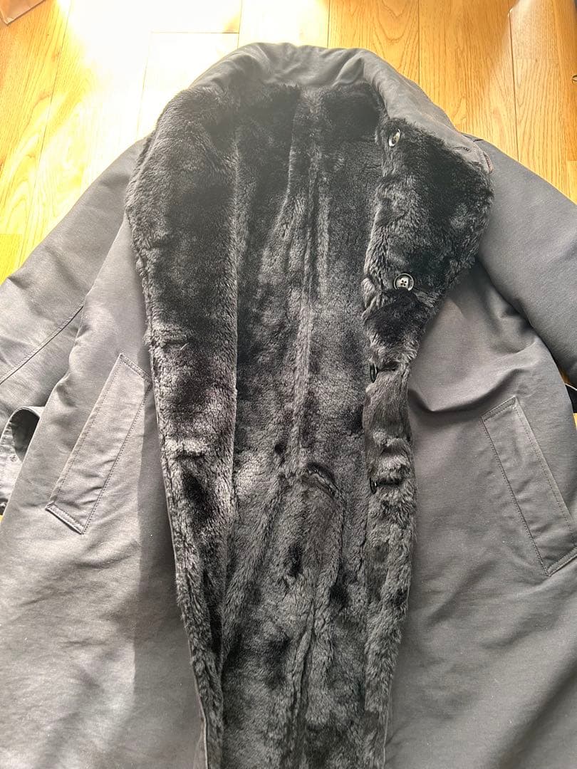 ★寒波Sale★Engineered Garments リバーシブルコート 黒