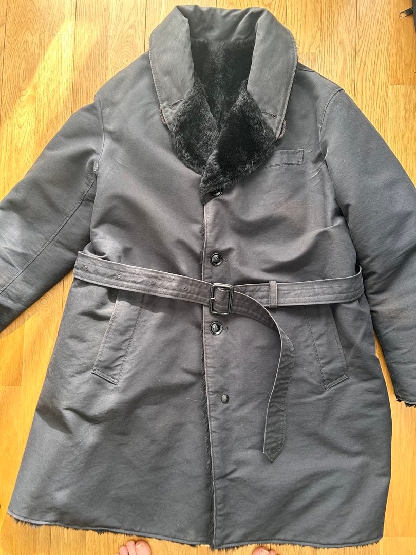 ★寒波Sale★Engineered Garments リバーシブルコート 黒