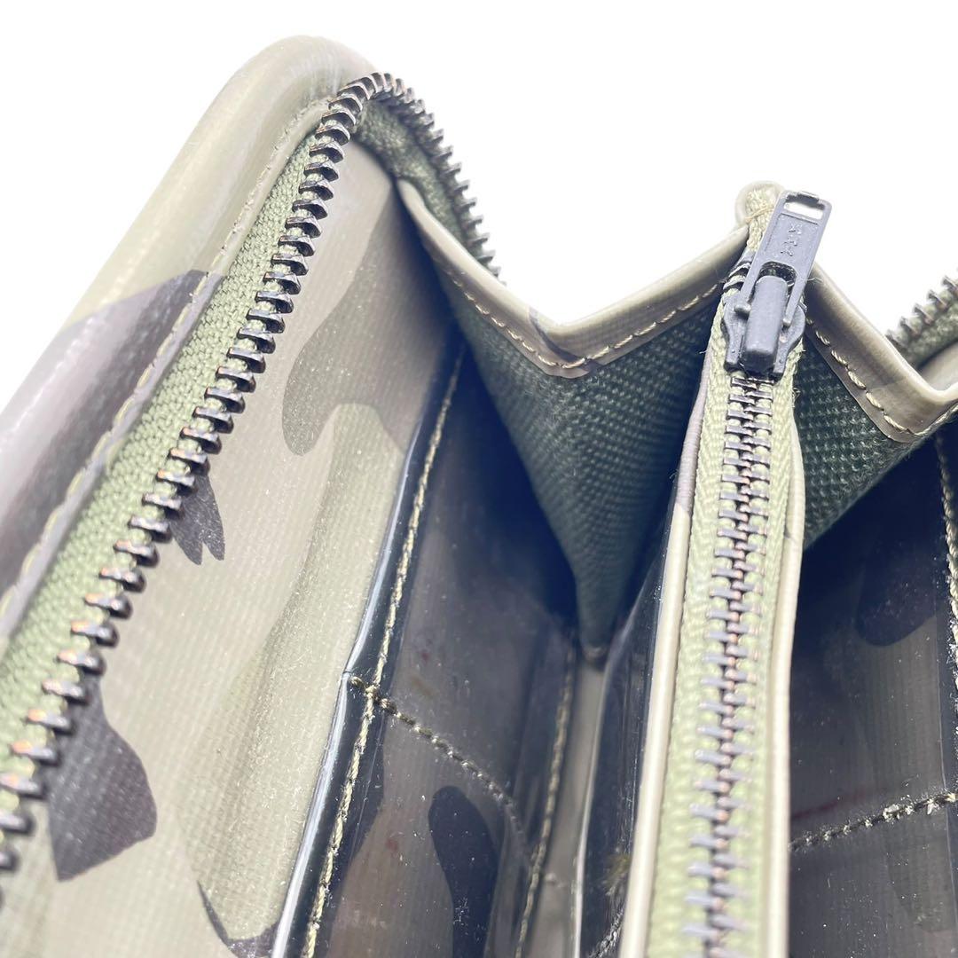 訳あり 極希少 SOPHNET LUGGAGE LABEL カモ柄 財布 コラボ