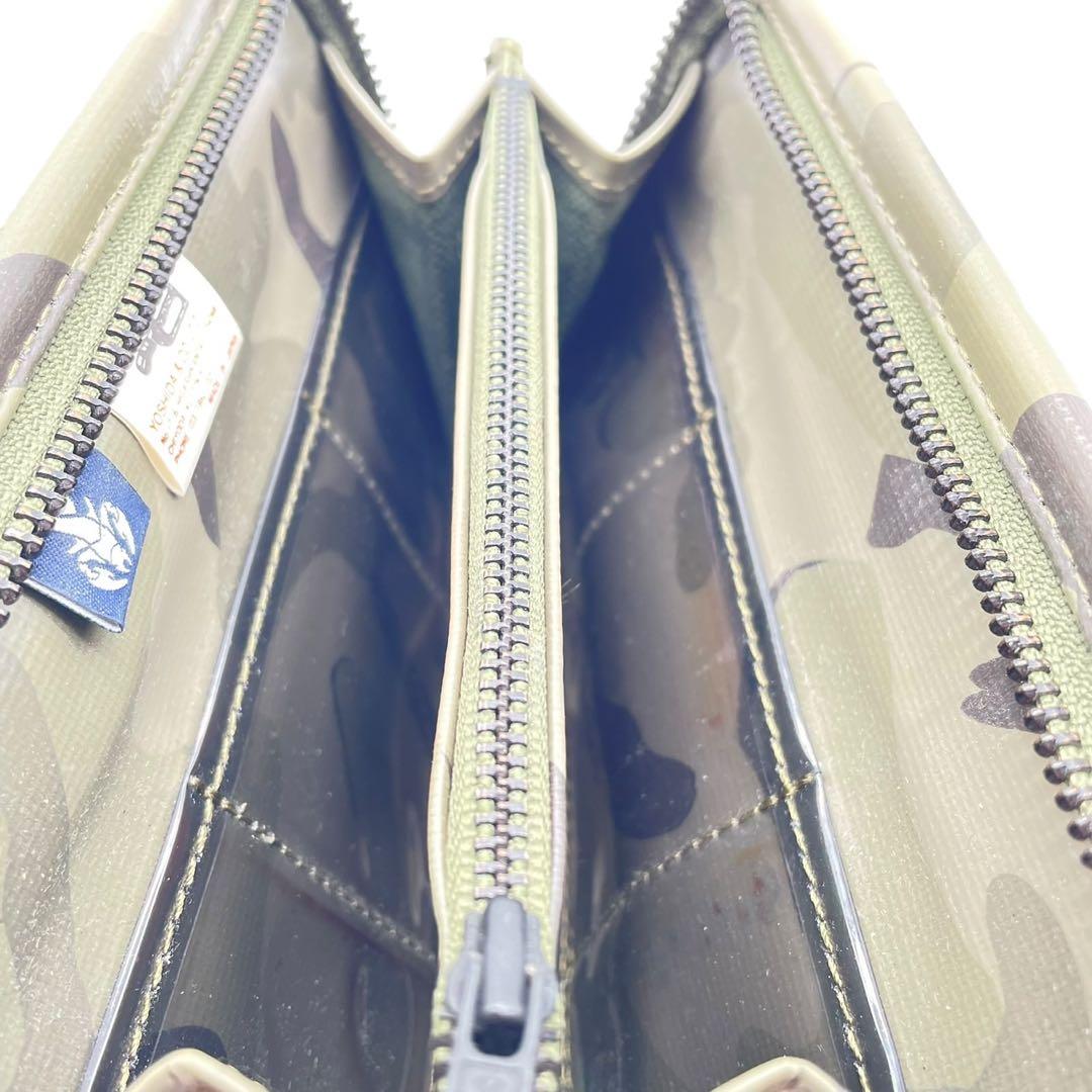 訳あり 極希少 SOPHNET LUGGAGE LABEL カモ柄 財布 コラボ