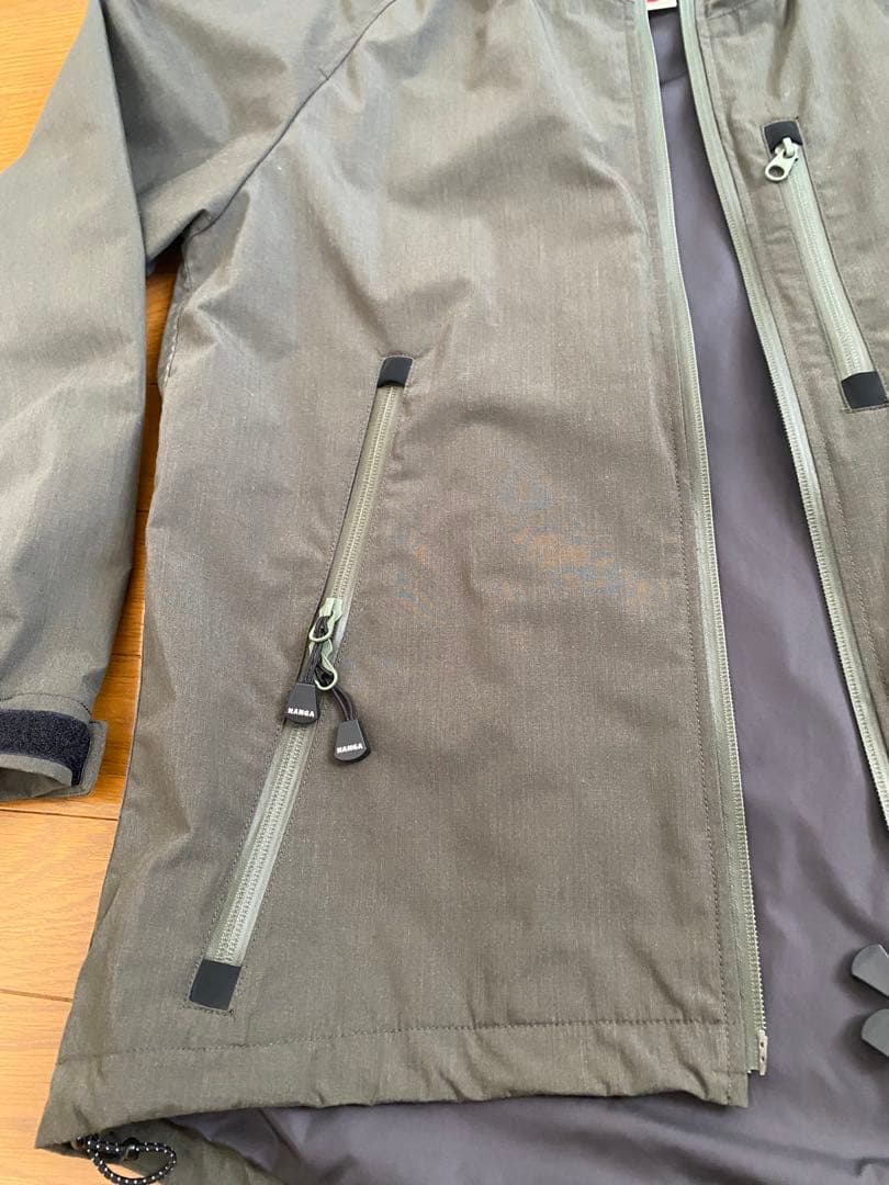 ヨシ　NANGA GrandPARK 別注 TAKIBI シェルブルゾン