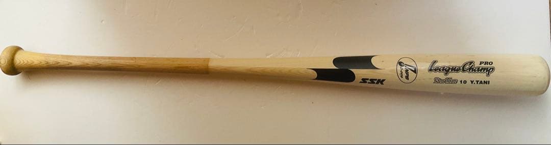 SSK リーグチャンププロ硬式バット 谷佳知サイン付き　BW背番号10番