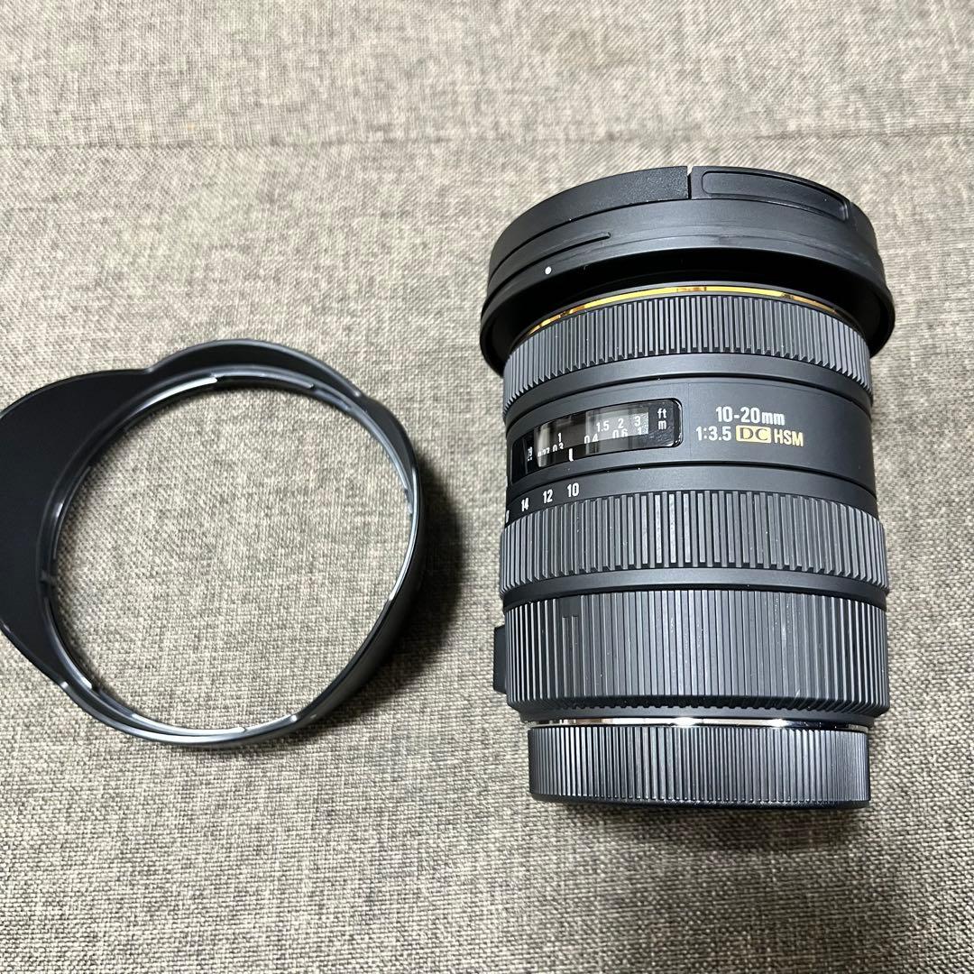 SIGMA 超広角ズームレンズ 10-20mm F3.5 EX DC HSM