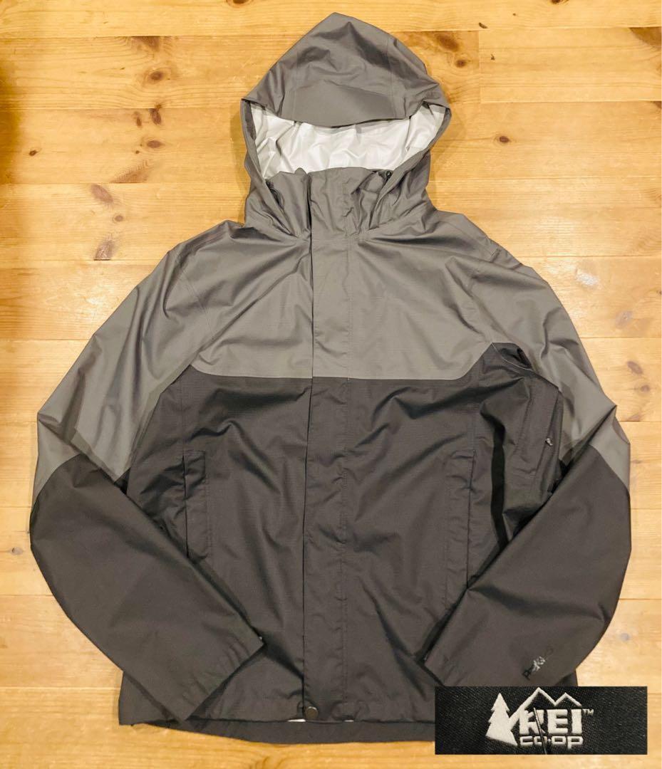 ナイロンジャケット 古着 00s Y2K REI レインコート M ナイロン
