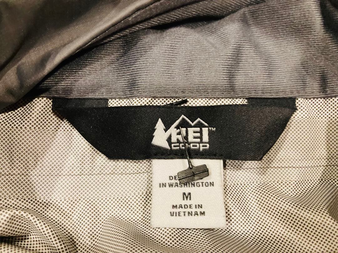 ナイロンジャケット 古着 00s Y2K REI レインコート M ナイロン