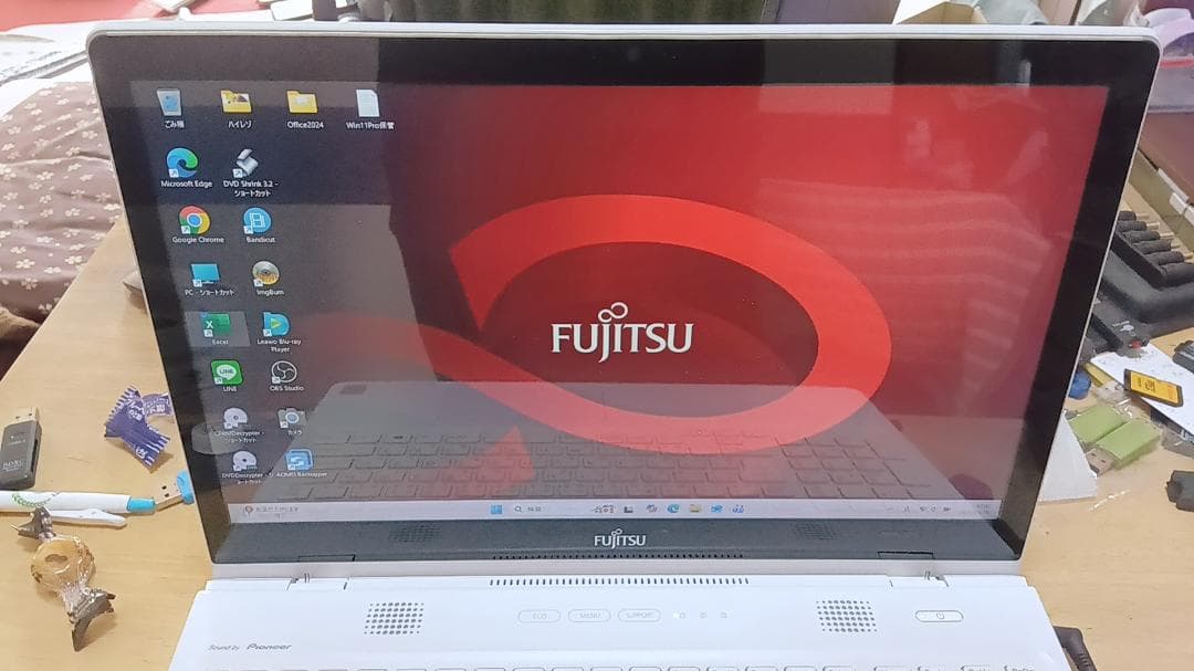 AH77/M富士通タッチパネルBlu-ray内蔵新品SSD1000GB