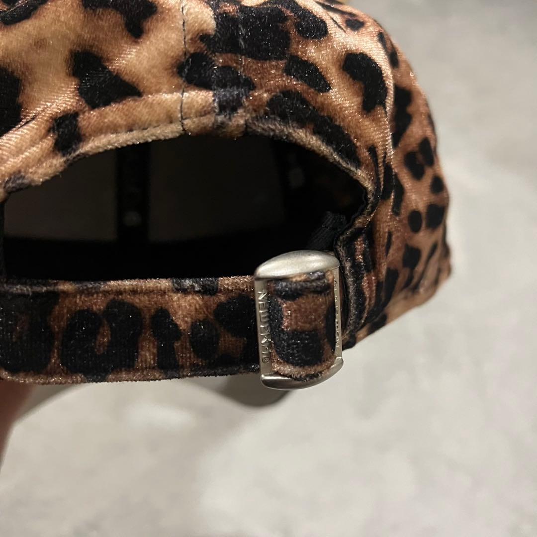 ニューエラ 9FORTY キャップ レオパード ヒョウ柄 帽子 ベロア NY
