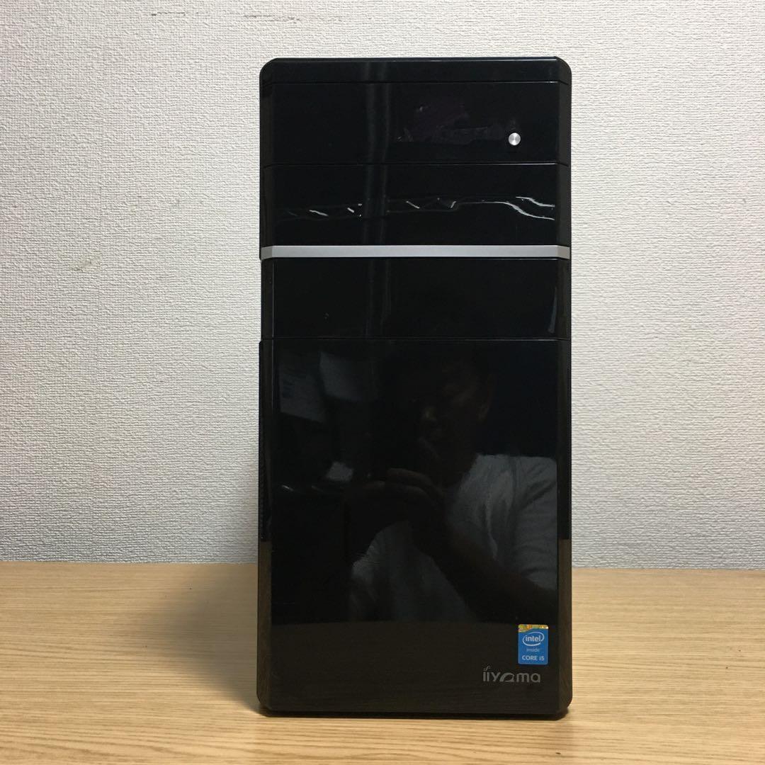 iiyama 強力i5 デスクトップ 16Gメモリ SSD+HDD 23'モニタ