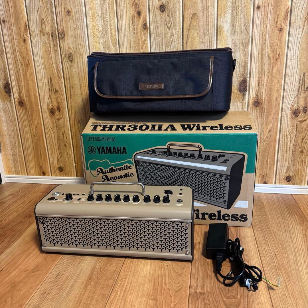 早い者勝ちYAMAHA THR30IIA Wireless アンプ バック付属