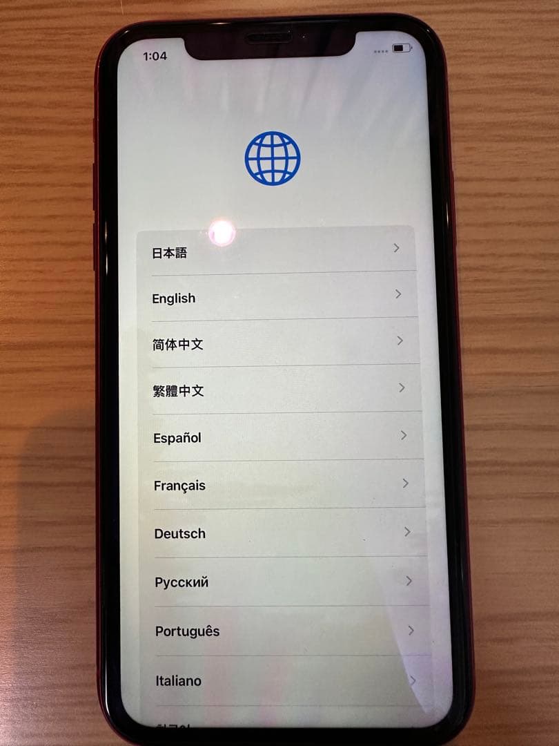 iPhone XR 128GB PRODUCT(RED)本体のみ