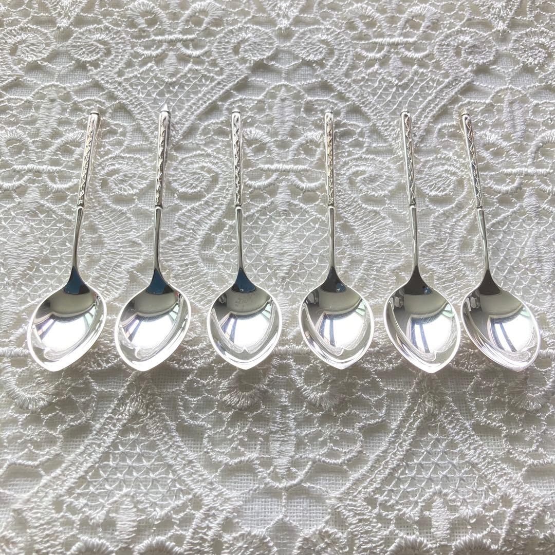 26 スターリングシルバー スプーン 6本セット