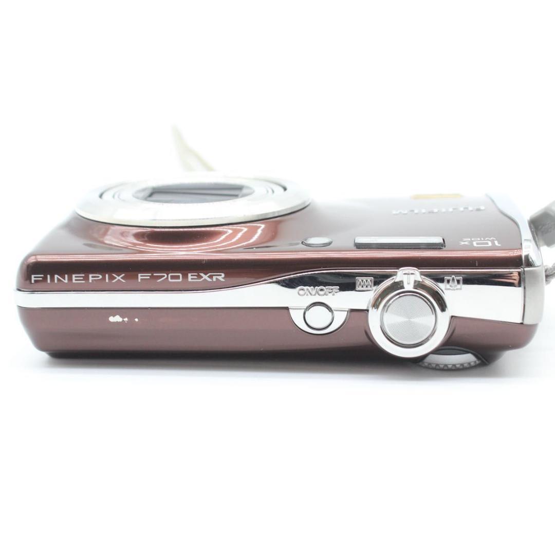 FUJIFILM FinePix F70EXR ブラウン コンパクトデジタル