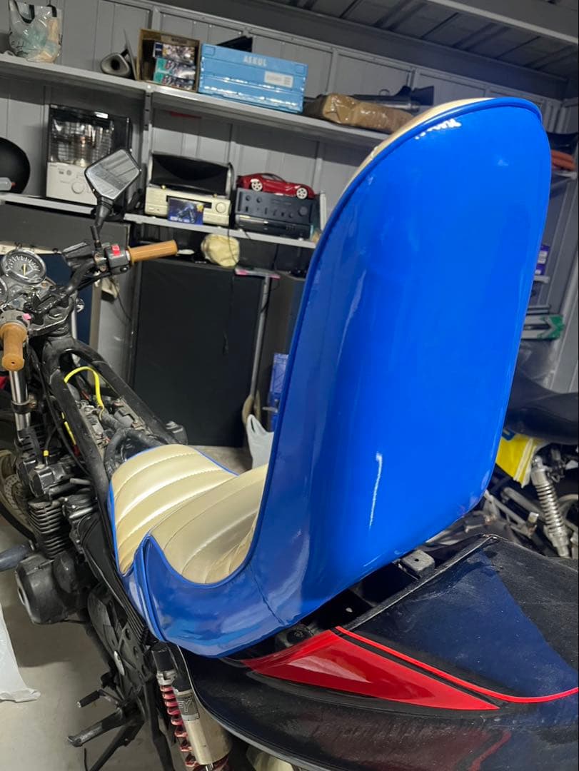 ゼファー400 三段シート　40cm 3段　シート　C4