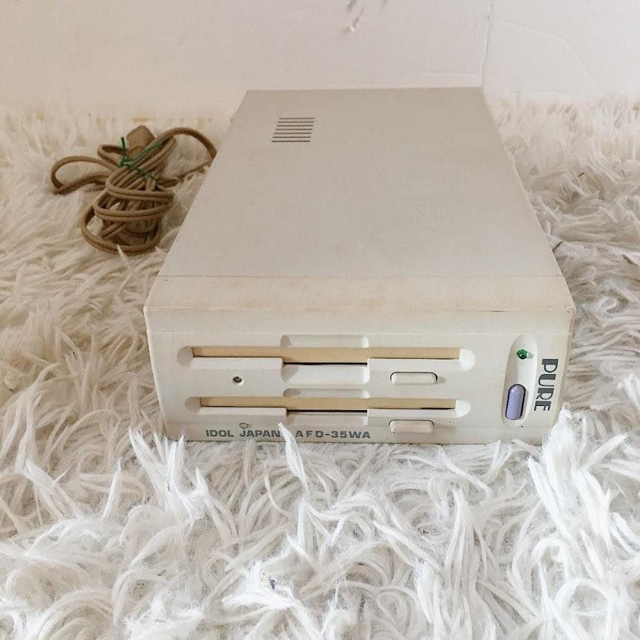 IDOL JAPAN AFD-35WA 3.5インチ 外付け FDD【中古品】
