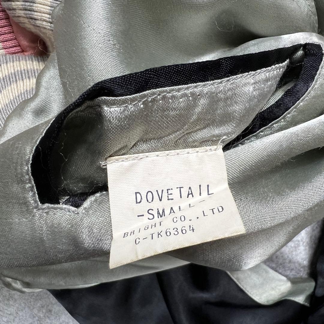 DOVETAIL リバーシブル スカジャン 日本地図 レーヨン