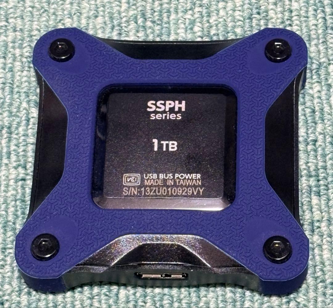 I-O DATA SSPH-UA1N/E 1TB 外付けSSD USB 3.1