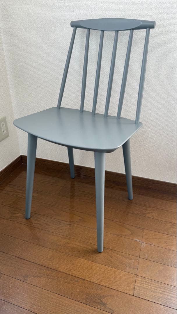 北欧デンマーク HAY ダイニングチェア J77 グレー　A ※2脚あり