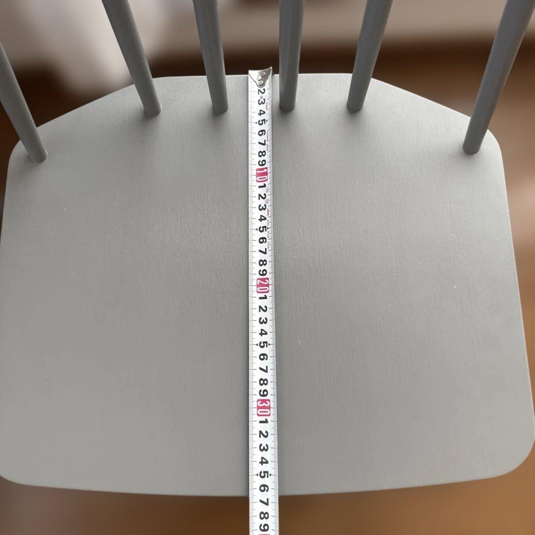 北欧デンマーク HAY ダイニングチェア J77 グレー　A ※2脚あり