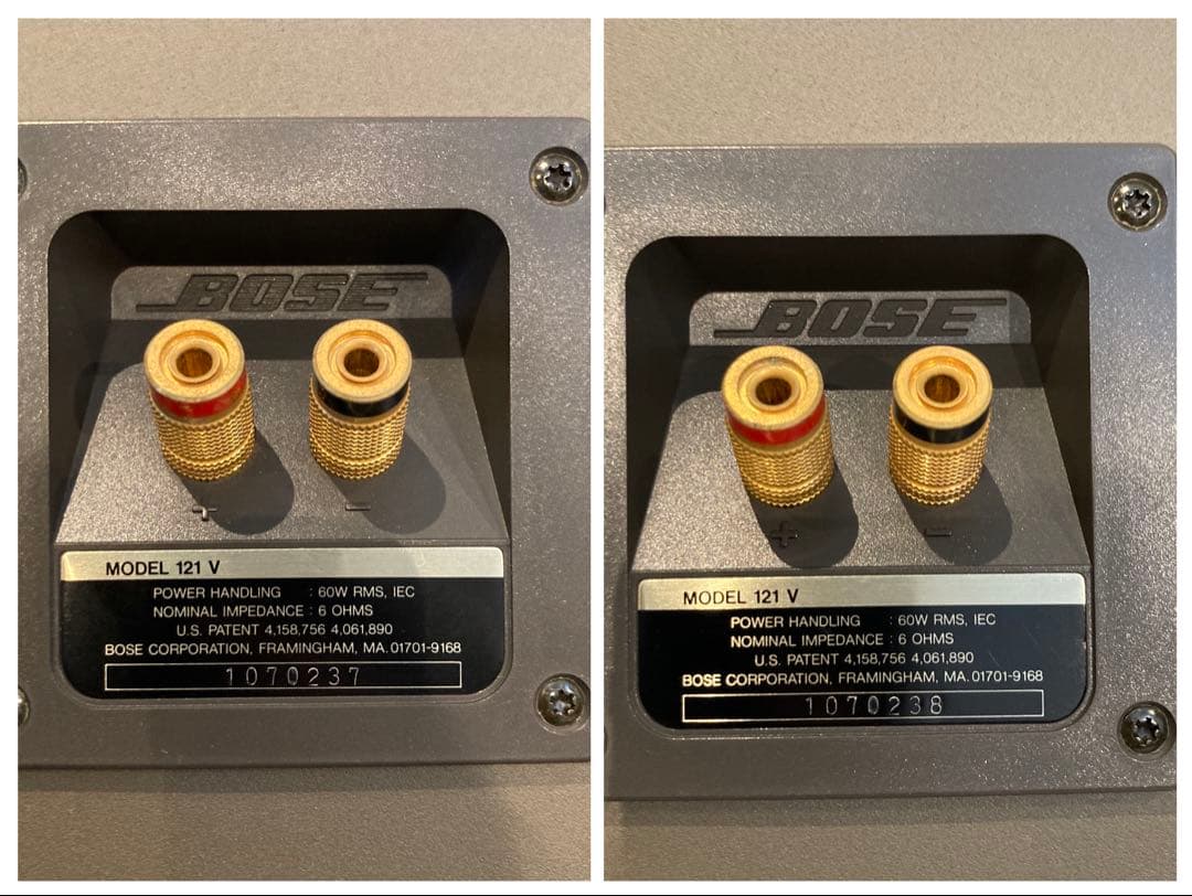 【美品】CDレシーバー・スピーカーBOSE PLS-1310・BOSE 121v