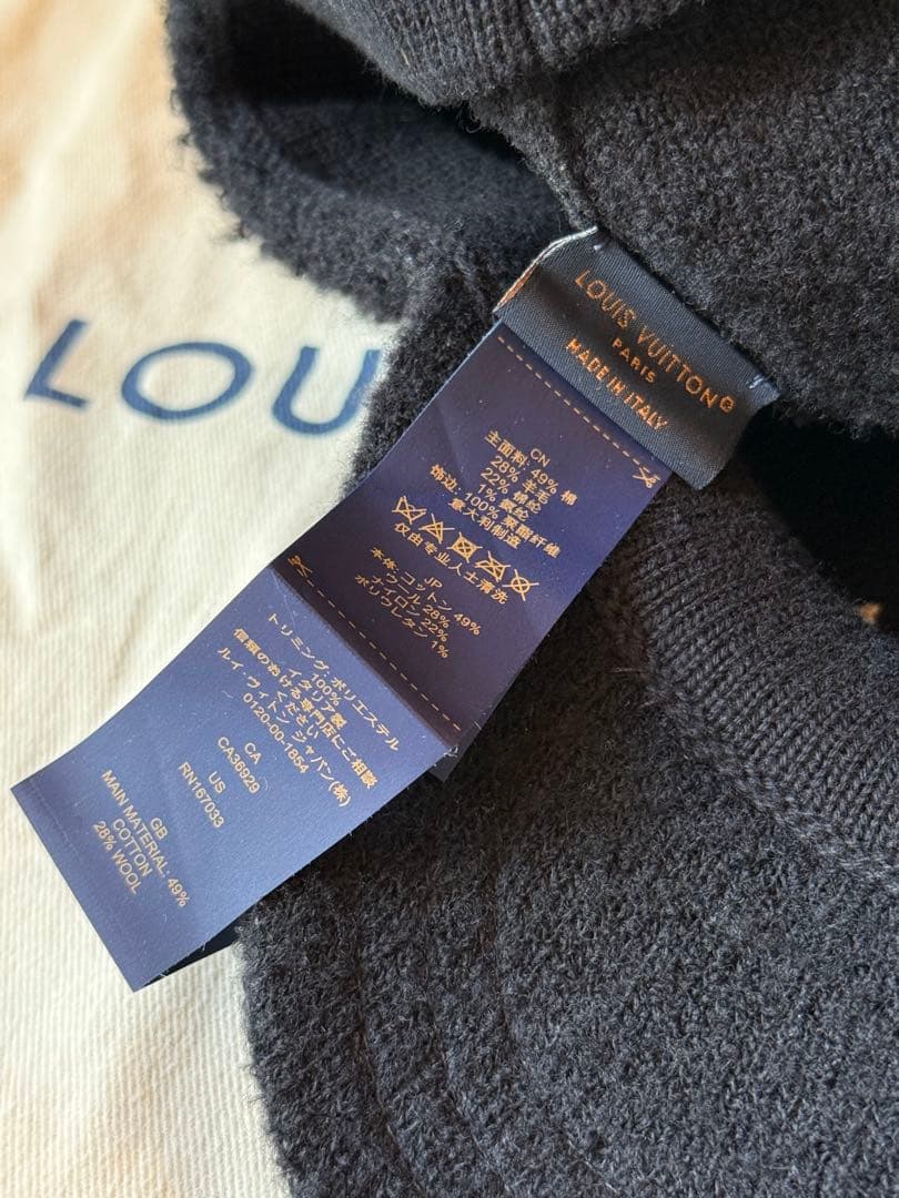 LOUIS VUITTON ルイヴィトン フライトモード ウールグラム キャップ