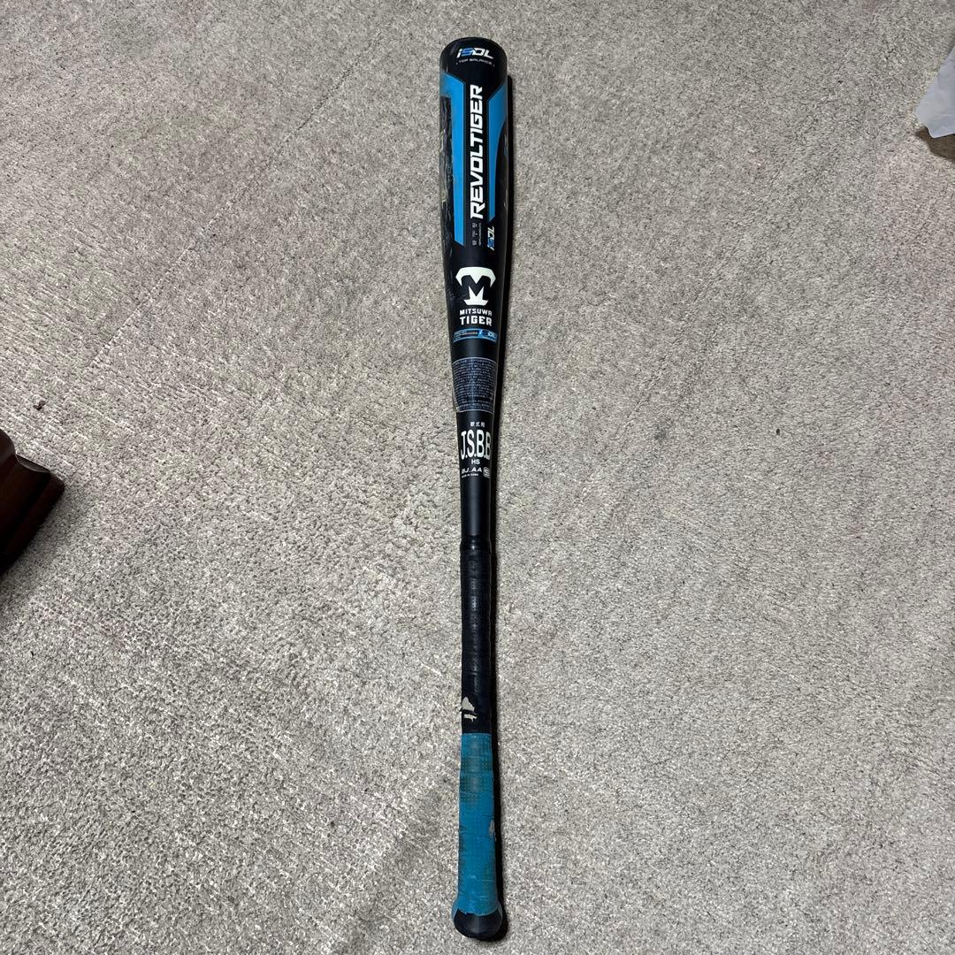 ミツワタイガー 複合バット レボルタイガー イオタ 83cm700g Jグリップ