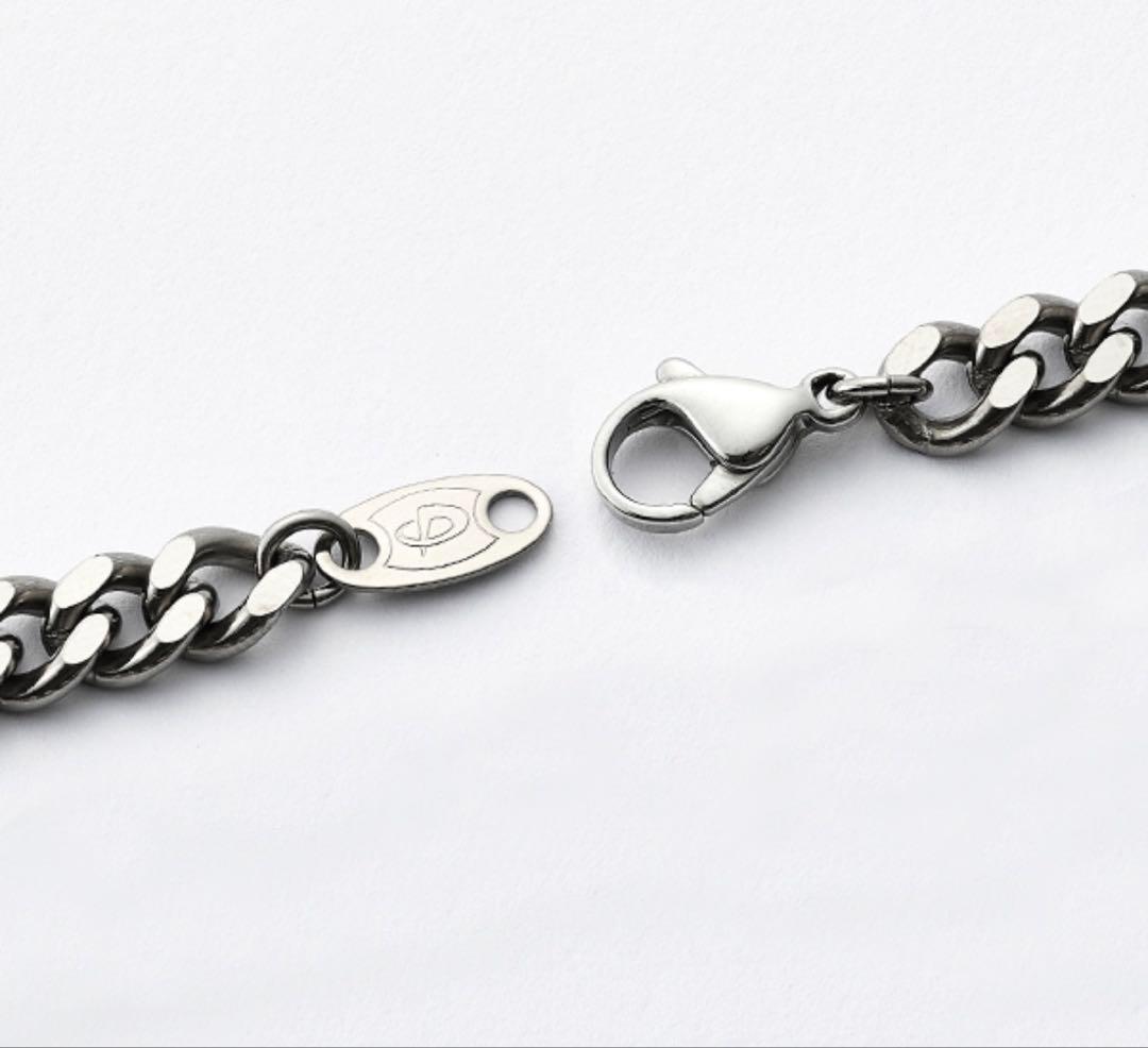 【美品】ファイテンチタンチェーンネックレス 40cm