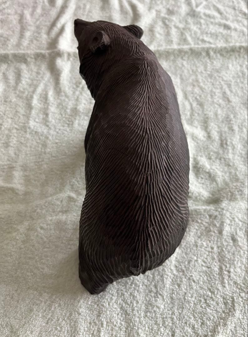 マ*ー様 北雪作　茂木多喜治　木彫り熊　北海道　八雲　骨董品