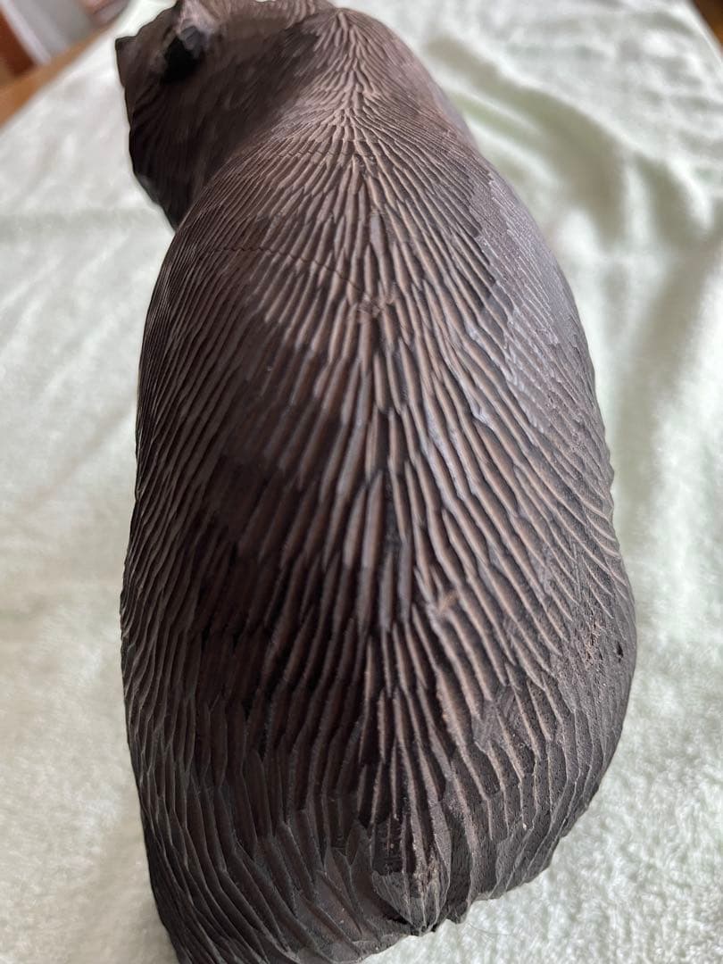 マ*ー様 北雪作　茂木多喜治　木彫り熊　北海道　八雲　骨董品