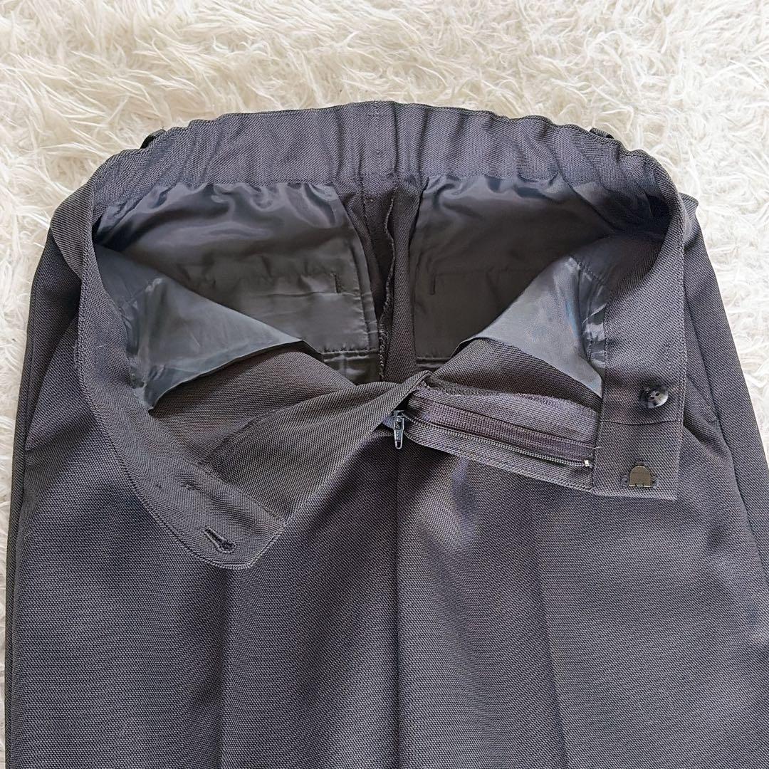 美品✨【グリーンレーベル】ノーカラージャケットパンツ セットアップ 36グレー