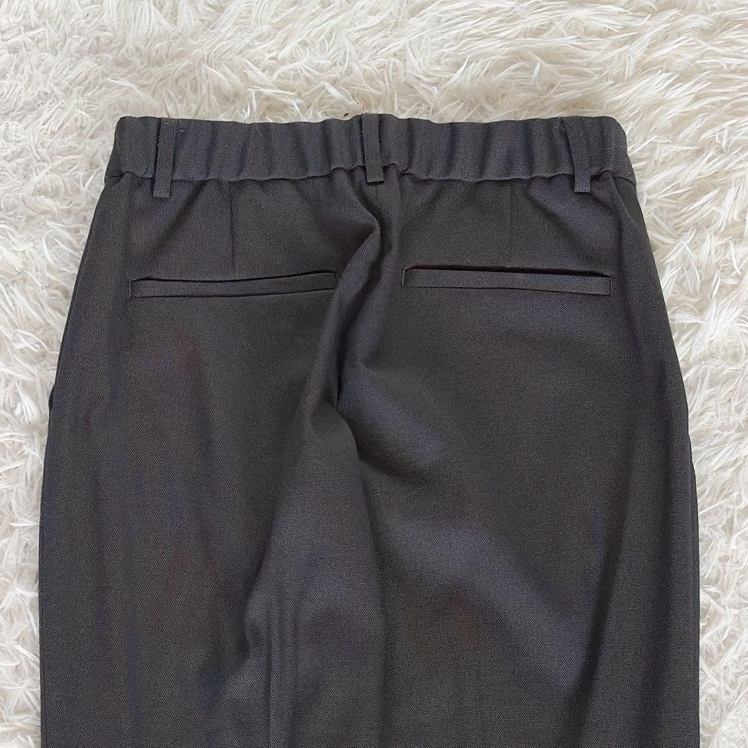 美品✨【グリーンレーベル】ノーカラージャケットパンツ セットアップ 36グレー