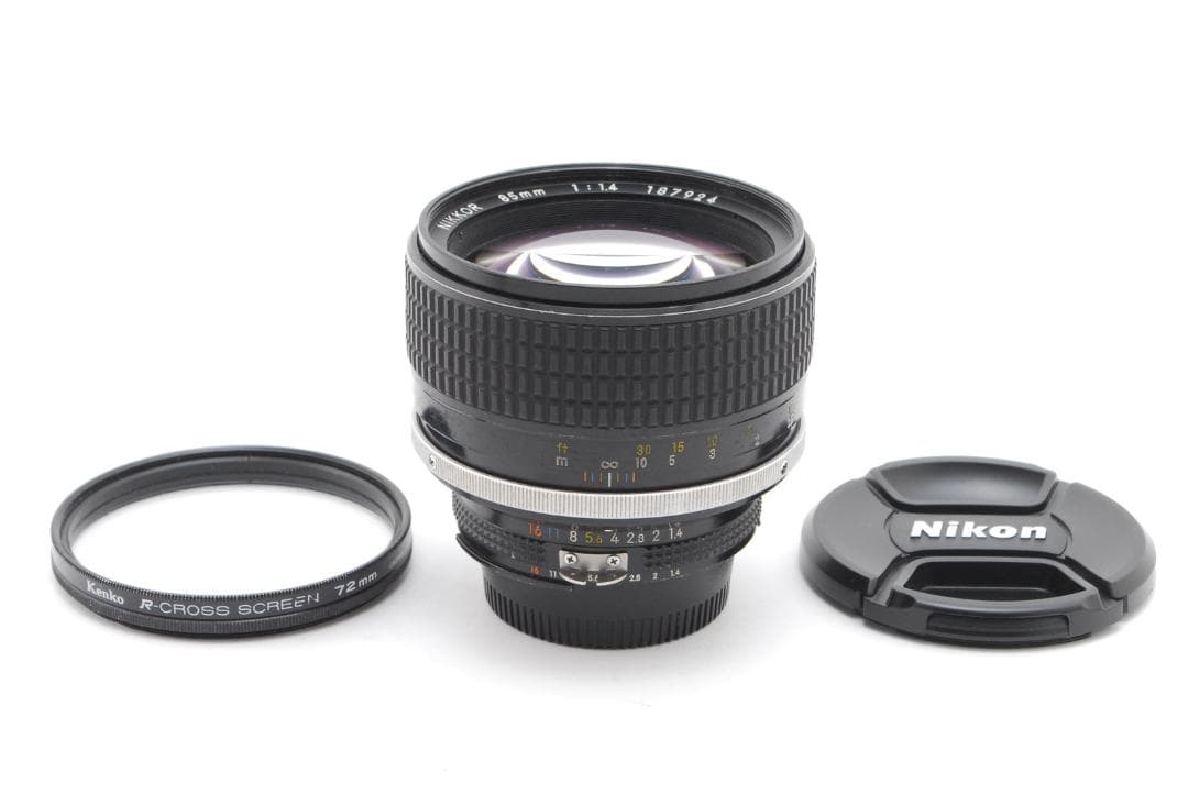 ニコンNikon Ai-s Nikkor 85mm F/1.4 MF #3364