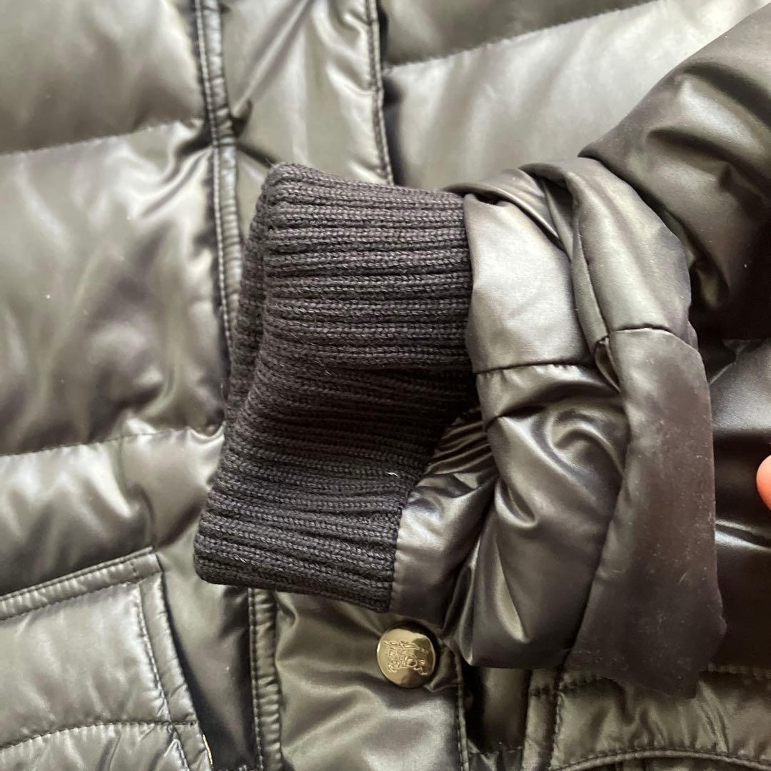 BURBERRY BLUE LABEL フード付きダウンジャケット 38