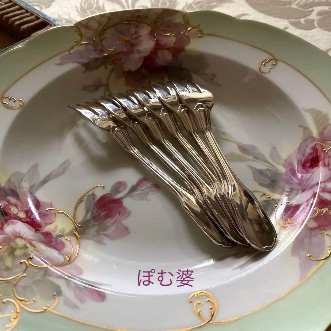 【フランス／クリストフル】純銀／ケーキフォーク 1本