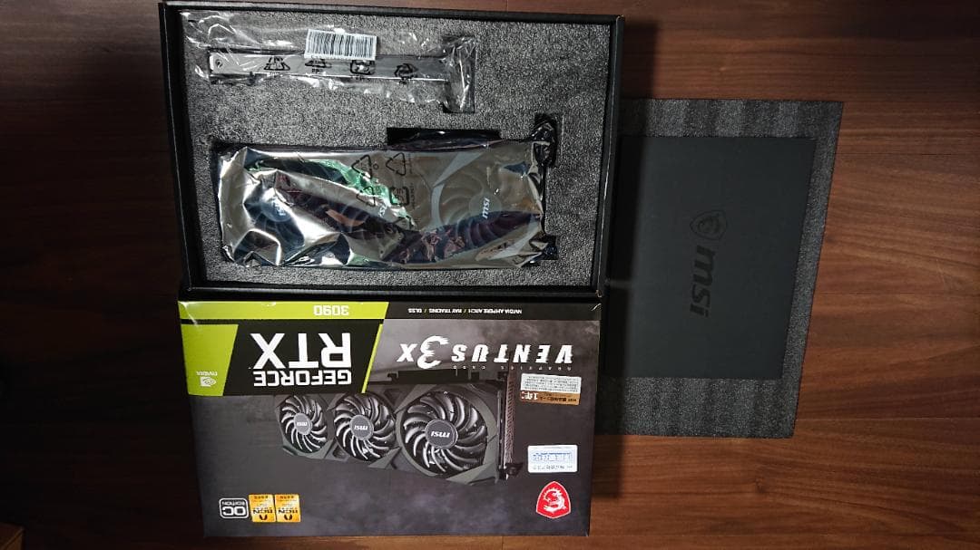 グラフィックボード・グラボ・ビデオカード GeForce RTX 3090 VENTUS 3X 24G OC