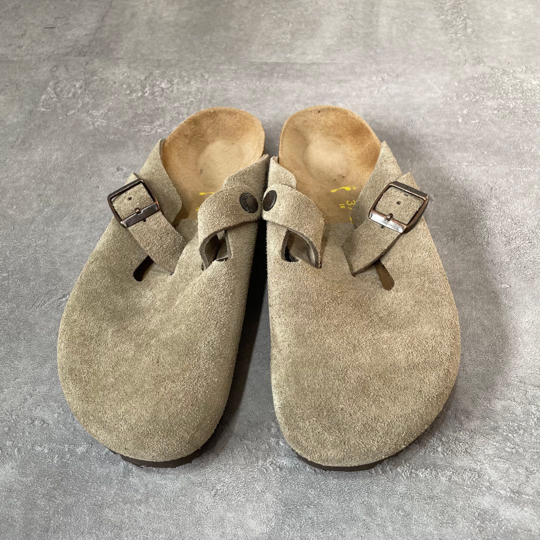 BIRKENSTOCK Boston BS サボサンダル 37 トープ
