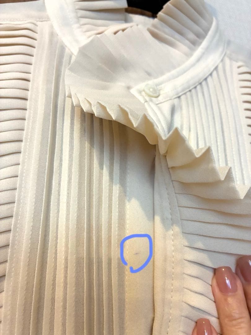 ポロラルフローレン フリルシャツ　美品