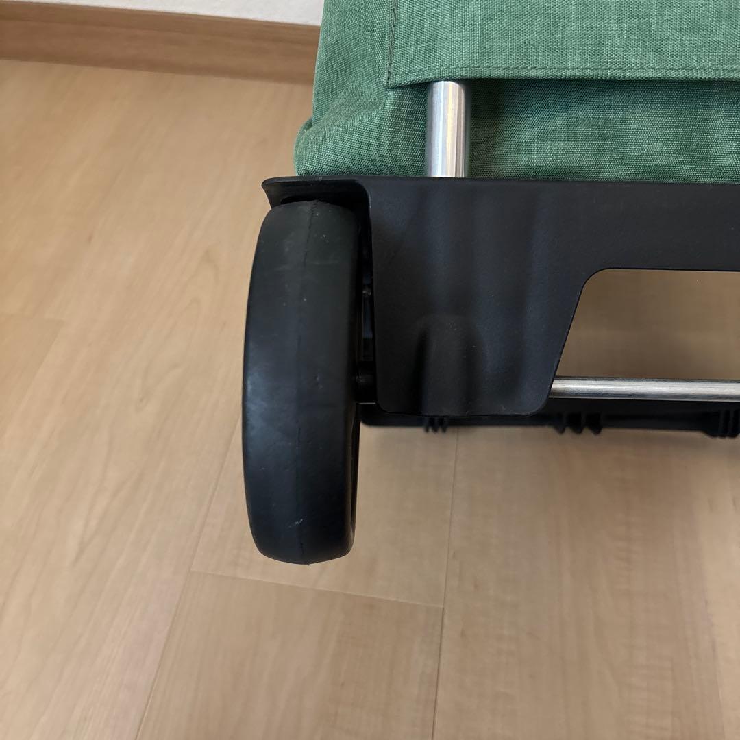 【値下げ】ROLSER グリーン キャリーカート