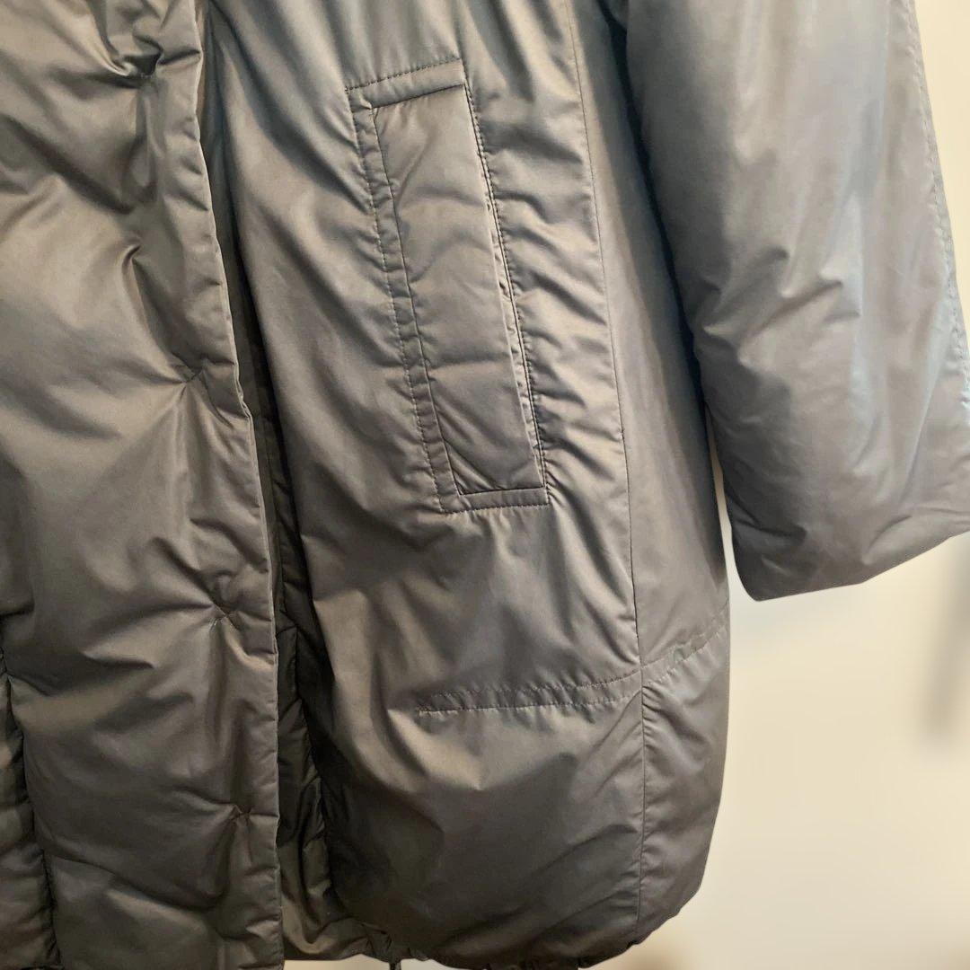 theory luxe グレー ダウンジャケット　美品　軽くて暖かい　Lサイズ