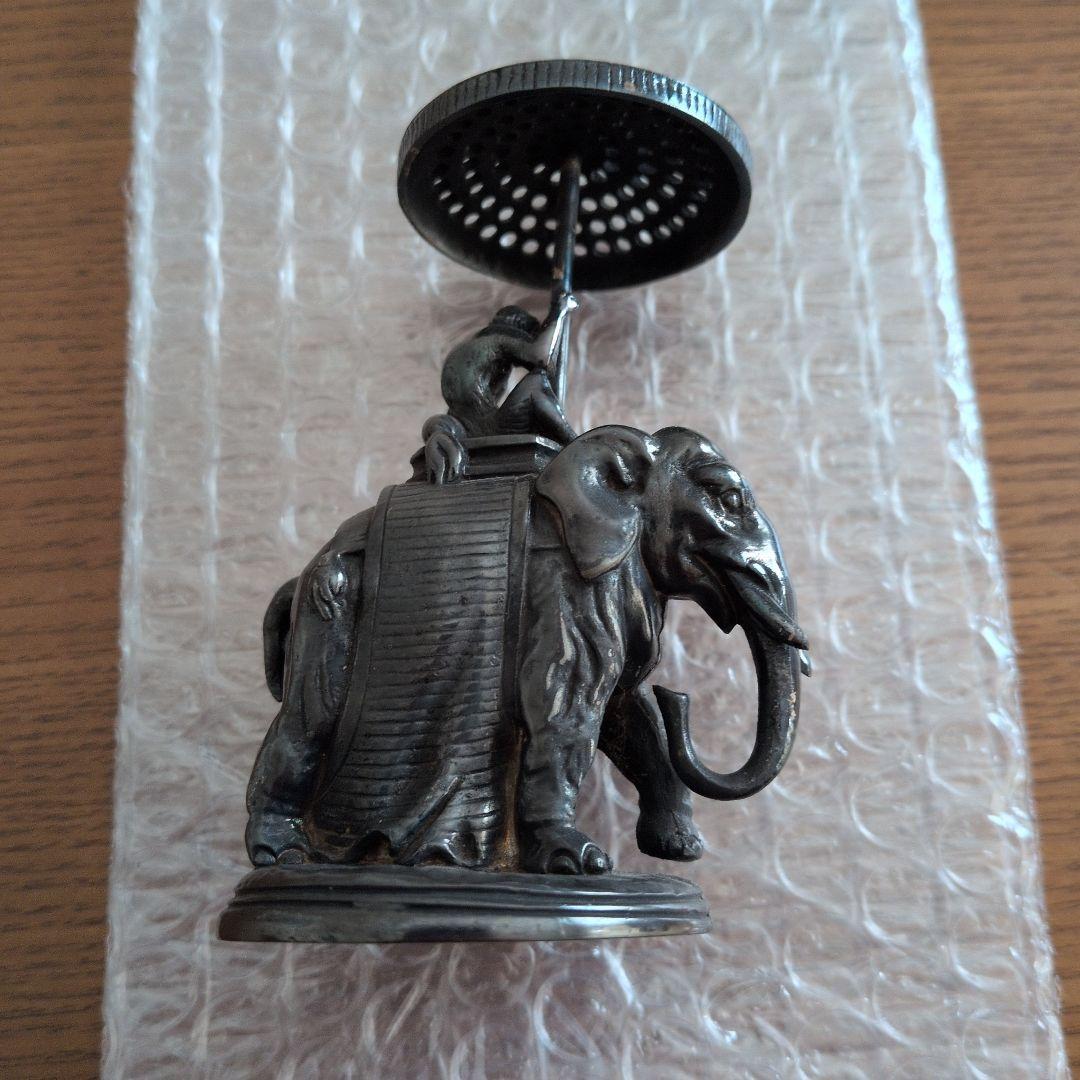 クリストフル 象と猿のつまようじホルダー