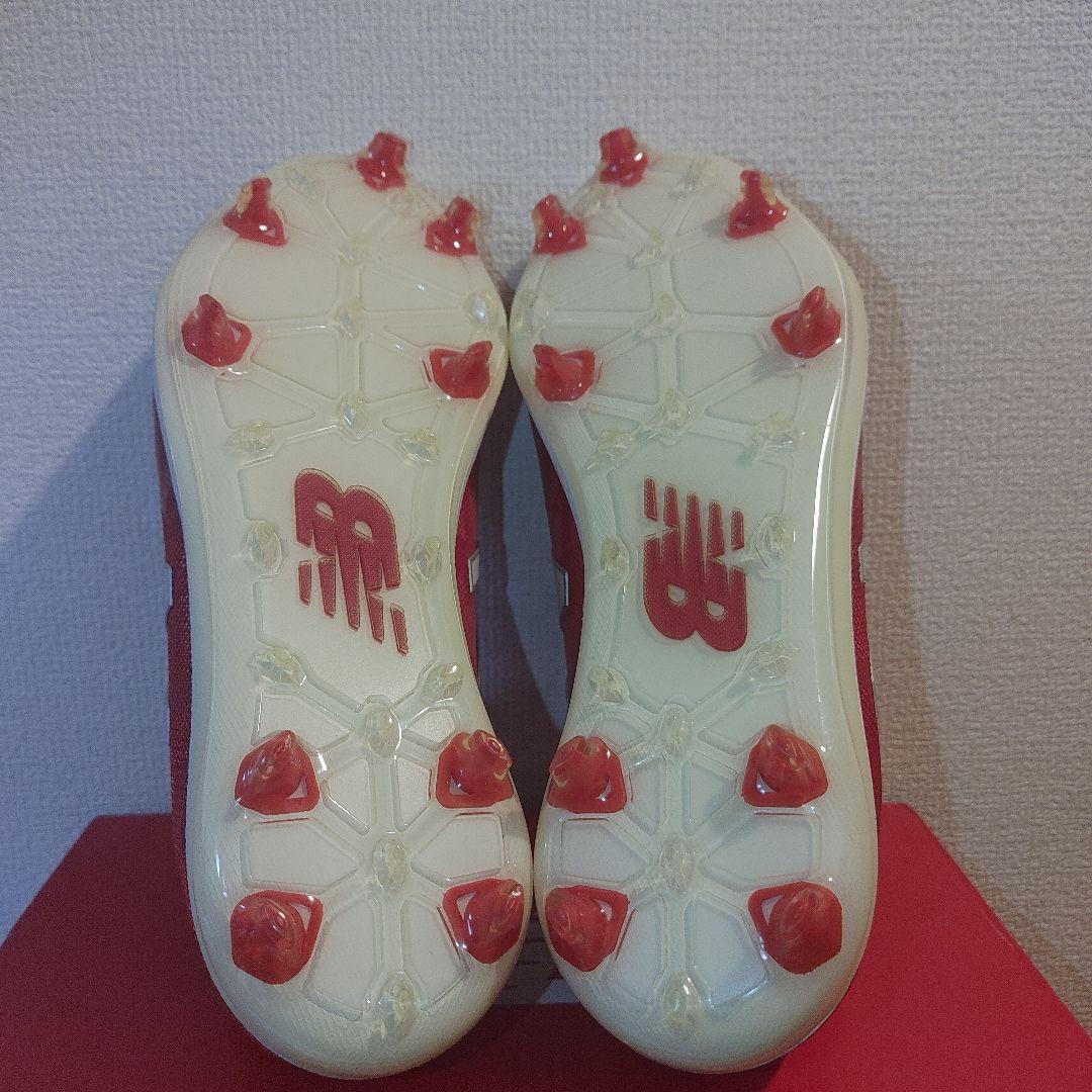 ニューバランス　野球　26.0センチ　スパイク　レッド　ポイント　未使用