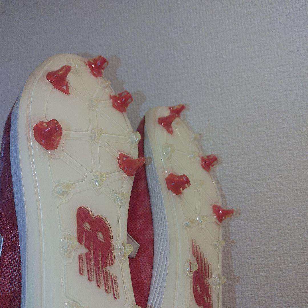 ニューバランス　野球　26.0センチ　スパイク　レッド　ポイント　未使用