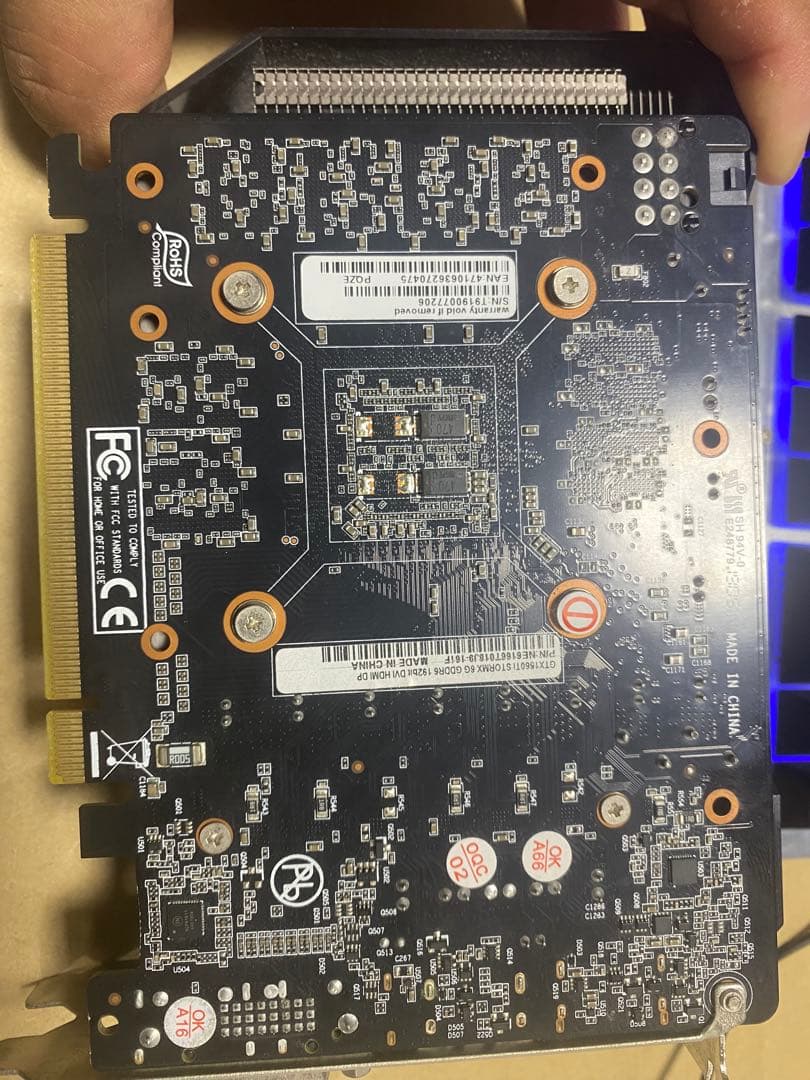 グラフィックボード・グラボ・ビデオカード PALIT GeForce GTX 1660ti 6GB GDDR6