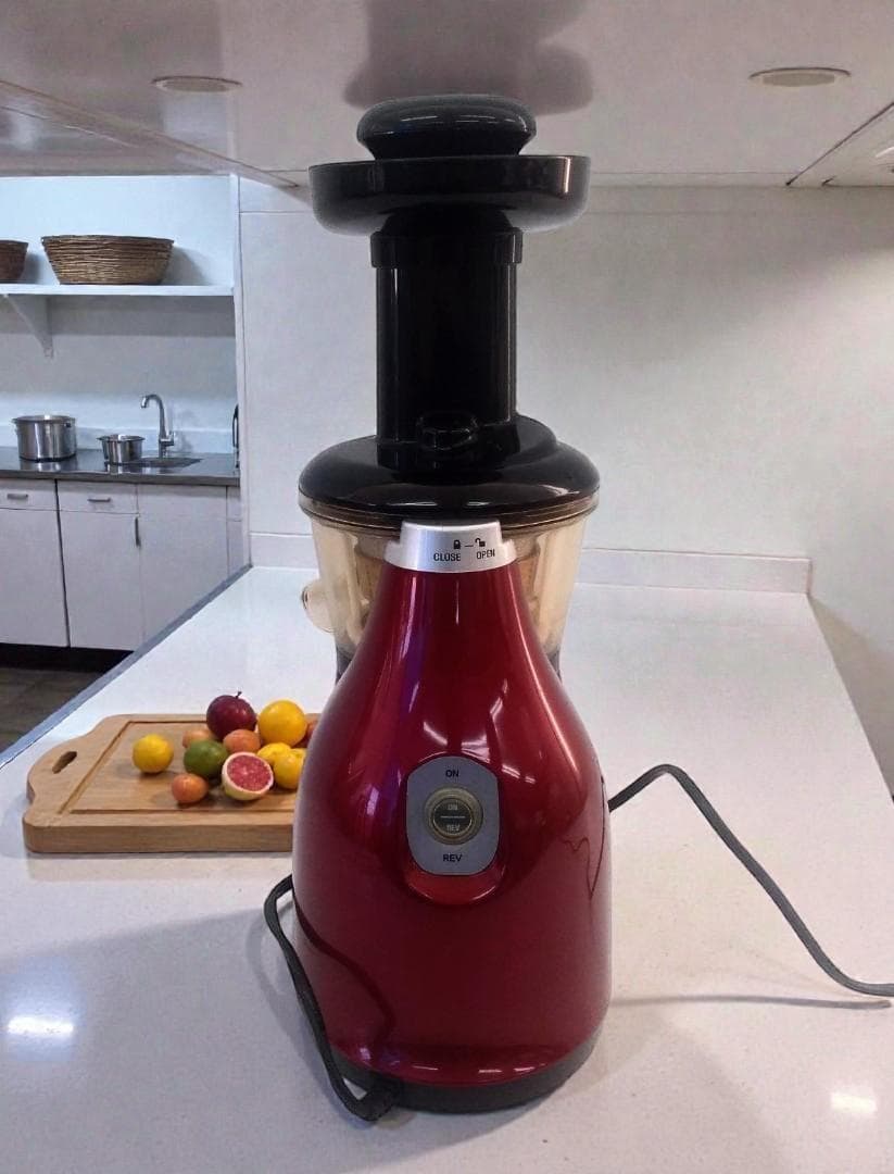 ●ヒューロム スロージューサー●HU-300-R●圧縮搾り●HUROM