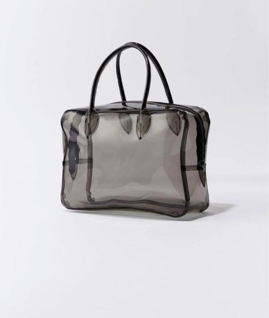 新品未使用【boutique310】佐藤佳菜子 PVCボストン ニンジャ