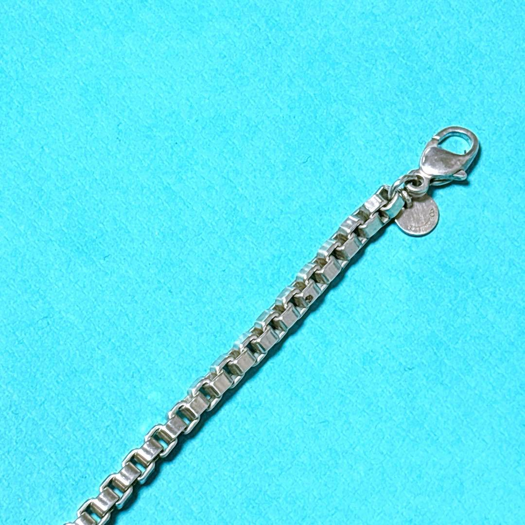 【美品】19.2cm ティファニー ベネチアン ブレスレット シルバー925